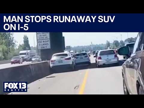 Man Uses His Car To Stop An SUV During A Medical Emergency