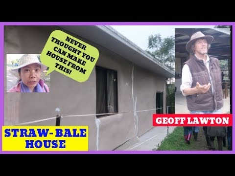 Straw Bale House Designs BY Geoff Lawton| PERMACULTURE | Filipina Australian Couple