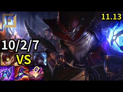 Ziggs Bot vs Aphelios - KR Grandmaster | Patch 11.13