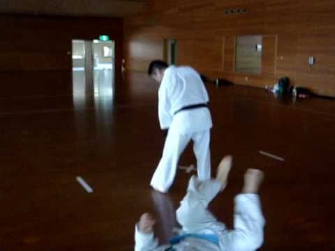側面入り身投げ（応用技）　ＴＶタックル　合気道S.A.越谷  AIKIDO S.A.