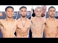 ERROL SPENCE VS YORDENIS UGAS - FULL UNDERCARD WEIGH IN & FACE OFFS