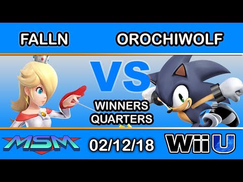 MSM 133 - falln (Rosalina) Vs. orochiwolf (Sonic) Winners Quarters - Smash 4