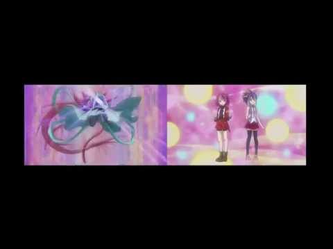YuGiOh Arc-V Opening 3 (side by side)