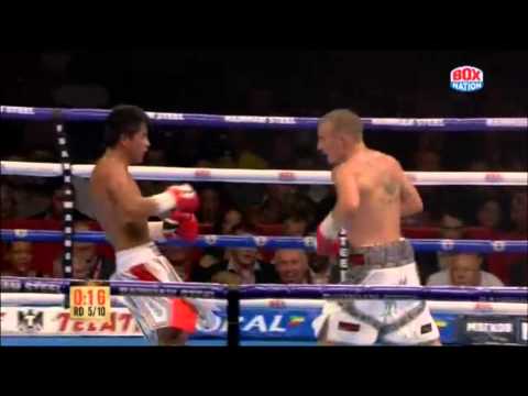 Paul Butler wins a TKO over Gustavo Molina