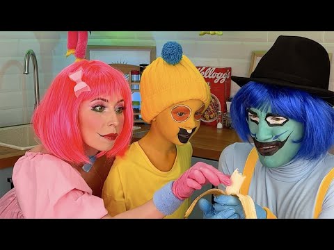 Papa ist HUNGRIG! | Familienessen-Streiche