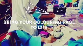 Bring your colouring page to life - Quiver