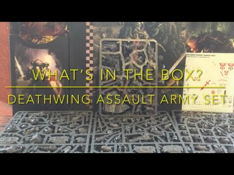 What’s in the box? - Deathwing Assault Army Set