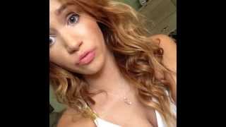 CUTE GIRL LISTENING AND RAPPING LIL B SONG &quot;1000 B*TCHES&quot;