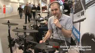 Video thumbnail for Alesis DM7X Kit Demo with Daniel Schlep Musik Messe 2013 by iDrum Magazine