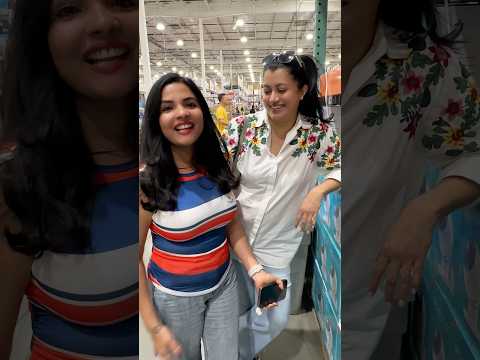 ഇന്ന് ഞാൻ ഒറ്റക്കല്ല shopping കേട്ടോ😅 #costco #shopping #lunch