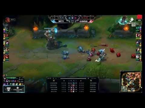 SKT T1 vs CJ Entus Game 2 - LCK Spring 2015 full HD