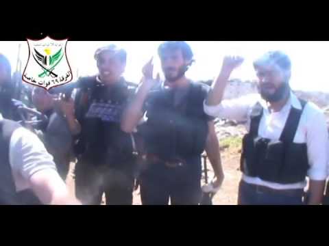 السيطرة على الحاجز الرباعي من قبل لواء أحرار إنخل في إنخل في محافظة درعا