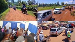 Taking the late mzee Ibrahim home