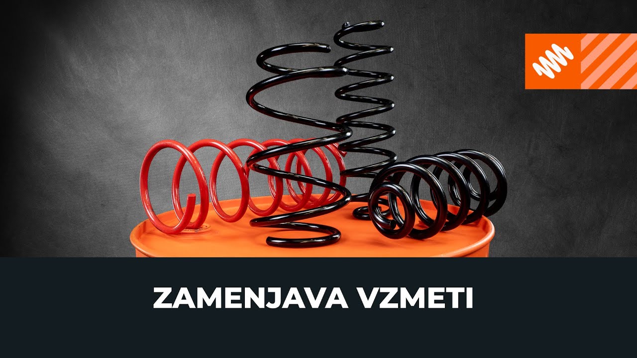 Vzmeti: vodič menjave na avtu