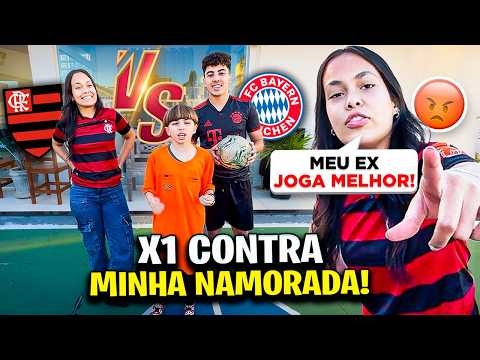 ELA ME CHAMOU DE RUIM E EU DESAFIEI MINHA NAMORADA NO X1!