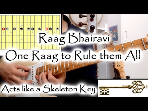 Why Raag Bhairavi is the Ultimate Raag - In-depth Guitar Lesson - Indian Classical Music