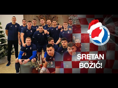 Sretan Božić žele vam Domagoj Duvnjak, Dora Krsnik te cijela hrvatska rukometna obitelj!