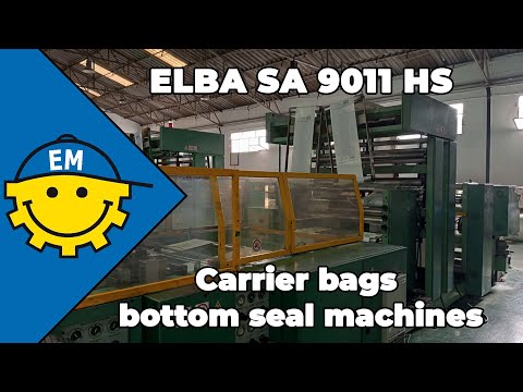 ELBA SA 9011 HS | Carrier bags bottom seal machines