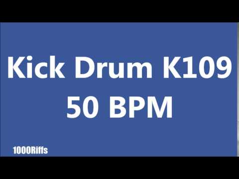 Kick Drum K109 : 000 BPM : Beats Per Minute