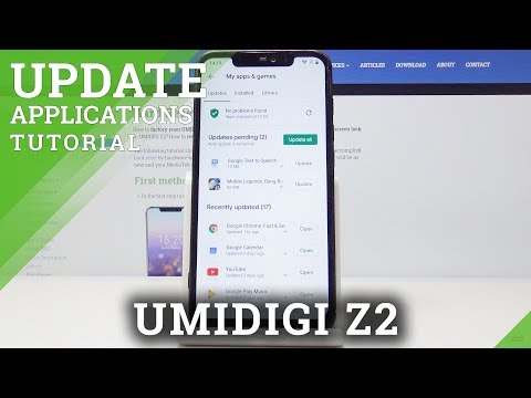 How to Update Applications in UMIDIGI Z2 – Download Latest Apps