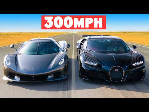 Jesko ABSOLUT v Chiron SuperSport: DRAG RACE