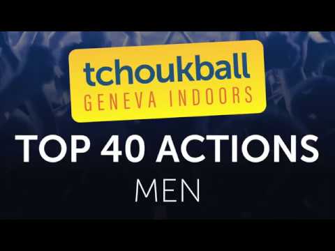 Top 40 best actions - Nations Cup Men - Tchoukball Geneva Indoors 2018