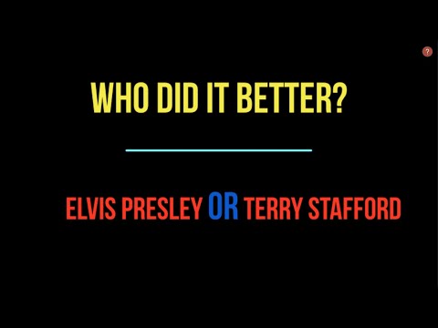 "SUSPICION" - ELVIS OR TERRY - WHO DID IT BETTER ? (LYRICS VIDEO)