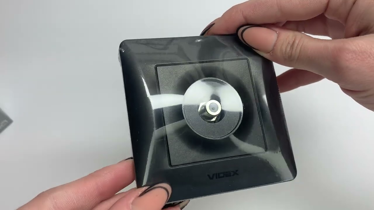 Розетка спутниковая VIDEX Binera графит (VF-BNSK1SATE-BG)