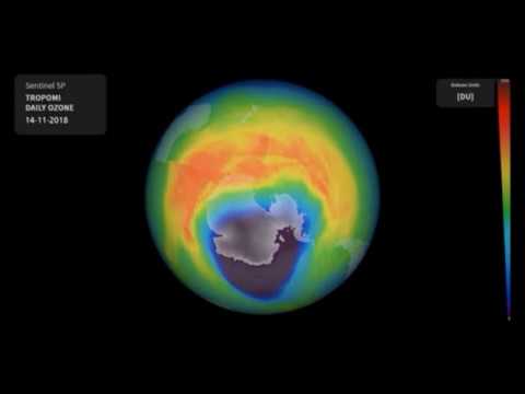 Ozone Copernic Sentinel 5P augmente les prévisions quotidiennes