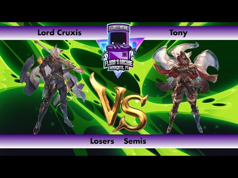 Flynn's Arcade 074 Losers Semis - Lord Cruxis (Eustace) Vs Tony (Seox) Granblue Fantasy Versus