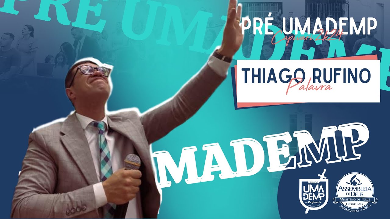 Thiago Rufino pregando no nosso Pré Umademp Capivari 2k24