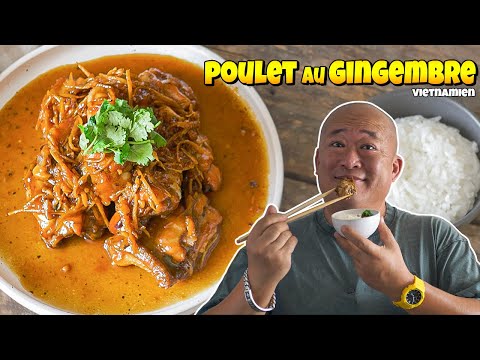 Vietnamese ginger chicken (Gar Kogun)