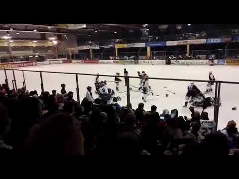 Schlägerei Mighty Dogs Schweinfurt vs Hassfurt Hawks