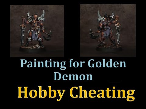 Hobby Cheating 228 - Painting a Mini for Golden Demon