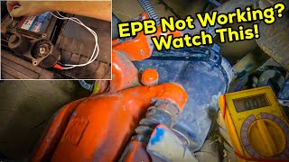 Diagnosing & Repairing Electric Handbrake EPB | VW, Audi, Skoda, Seat
