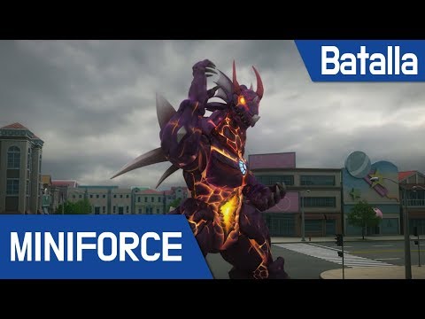 (Español Latino) Miniforce video de batalla 38