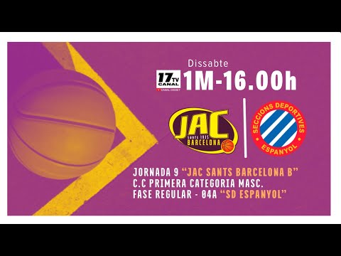 1ªCatalana | J.9-JAC SANTS BARCELONA B - SD ESPAÑOL  (1.05.2021)
