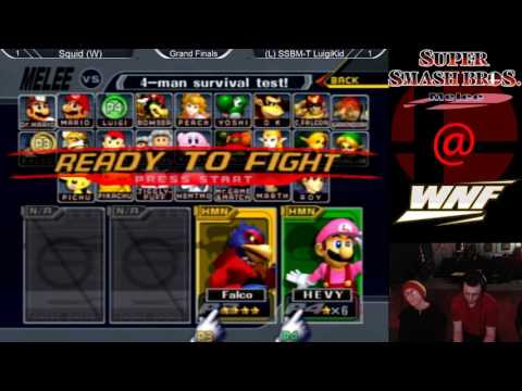 Grand Finals Squid vs SSBM-T LuigiKid Melee at Wednesday Night Fights Winter 2017 1.1