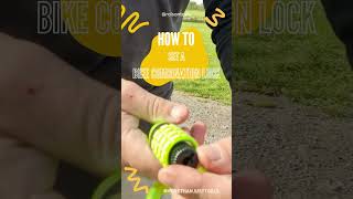 How To Set A Bike Combination Lock #shortsvideo