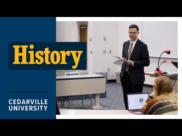 Thumbnail for video titled: Why Study History at Cedarville University?