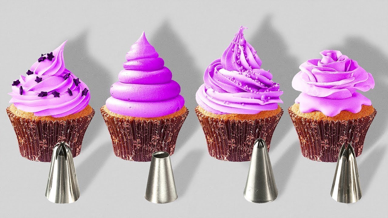 22 TÉCNICAS DE DECORAÇÃO DE BOLOS E CONFEITARIA || Truques Simples Com Alimentos