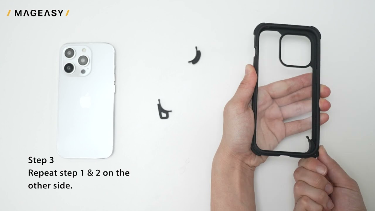 Чохол для iPhone 14/iPhone 13 MAGEASY Odyssey+ Leather Black Classic Black (MPH061010LK22) video preview