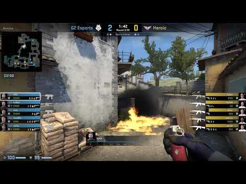 CS:GO POV Demo G2 NiKo (32/20) vs Heroic (de_inferno)