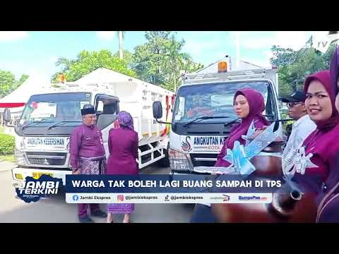 WARGA KOTA JAMBI DILARANG BUANG SAMPAH DI TPS