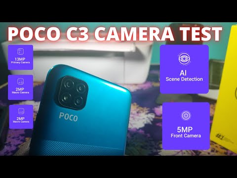 POCO C3  Camera Review / Test / Photo Sample / Video Sample / Camera Specifications / Camera Problem