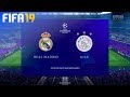 FIFA 19 - Real Madrid vs. AFC Ajax @ Estadio Santiago Bernabéu