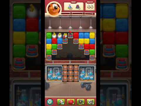 Toonblast level 2318 no powerups