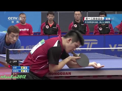 Throwback | Xu Xin vs Fan Zhendong | Chinese National Games