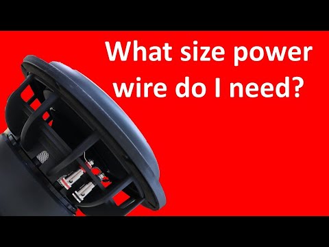 What size power wire do I need?  Car Audio Power Wire Calculator