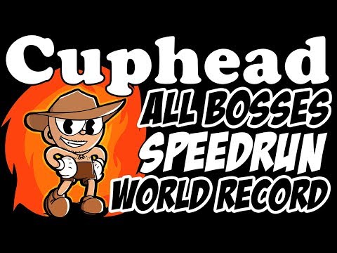[Former Record] Cuphead (v1.1.3) - All Bosses (Regular, Glitchless) in 33:39